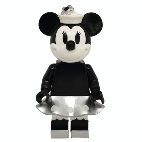 Minifigurka LEGO Minnie Mouse, Black and White