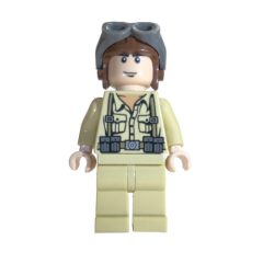 Minifigurka LEGO German Pilot with Helmet and Goggles