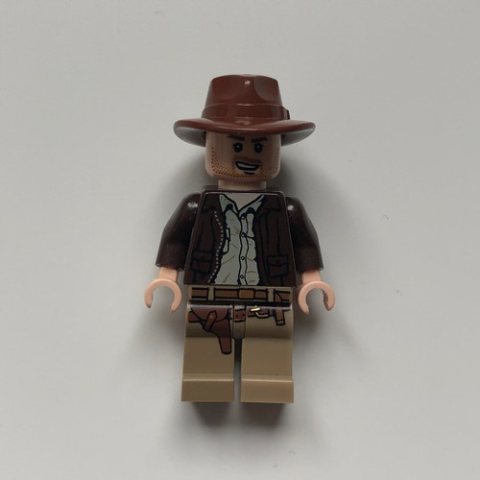 Minifigurka LEGO Indiana Jones with Open Mouth