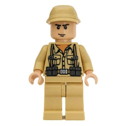 Minifigurka LEGO German Soldier with Smirk