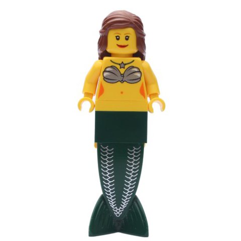 Minifigurka LEGO Mermaid - Long with Bracket