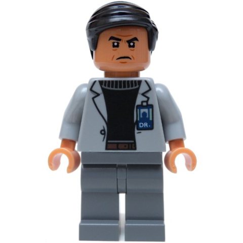 Minifigurka LEGO Dr. Henry Wu, Suspicious