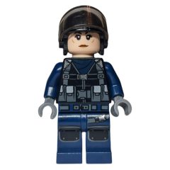 Minifigurka LEGO Tracker in Helmet with Visor, Female