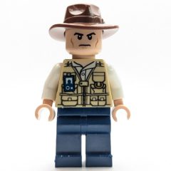 Minifigurka LEGO Vet with Fedora Hat, Stern