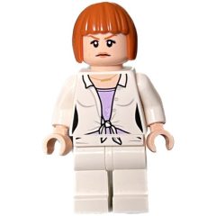 Minifigurka LEGO Claire Dearing in White Outfit
