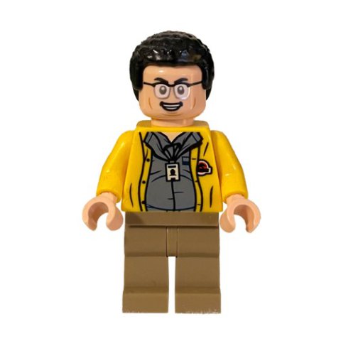 Minifigurka LEGO Dennis Nedry