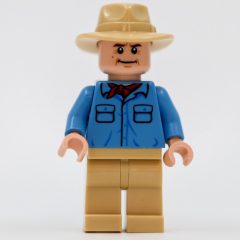 Minifigurka LEGO Alan Grant, Hat (3626c Head)