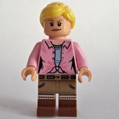 Minifigurka LEGO Ellie Sattler, Bright Pink Shirt, Ponytail