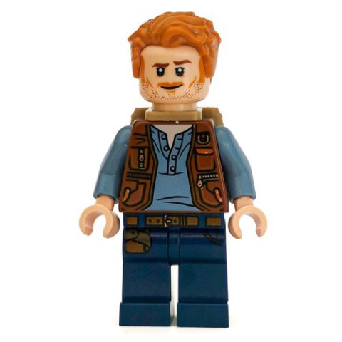 Minifigurka LEGO Owen Grady with Backpack