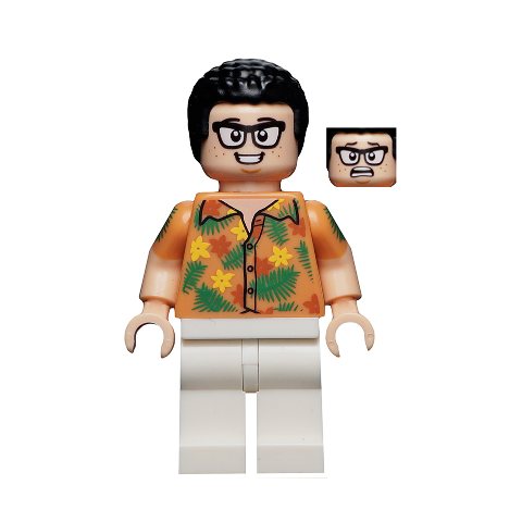 Minifigurka LEGO Danny Nedermeyer in Hawaiian Shirt