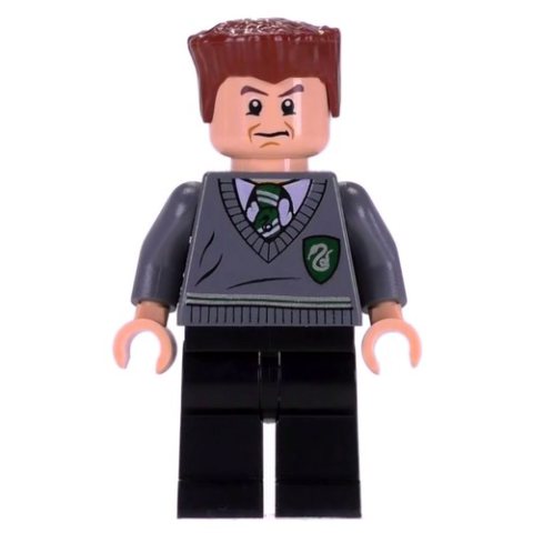 Minifigurka LEGO Gregory Goyle, Slytherin Sweater with Crest