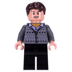 Minifigurka LEGO Neville Longbottom, Dark Bluish Gray Sweater