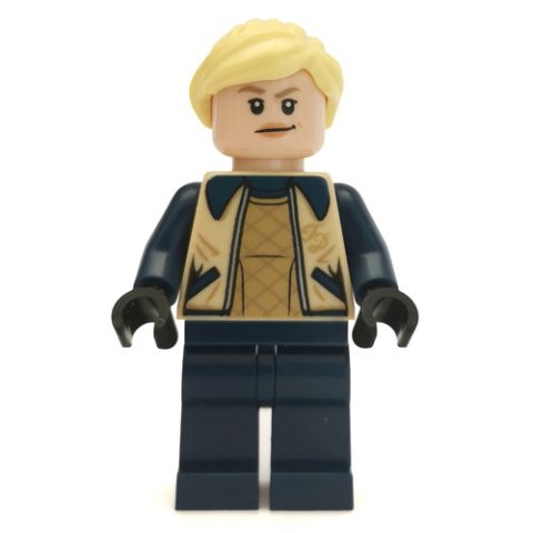 Minifigurka LEGO Fleur Delacour, Tan Jacket with "FD" Monogram
