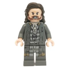Minifigurka LEGO Sirius Black, Dark Bluish Gray Prison Outfit with Long Jacket