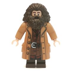 Minifigurka LEGO Rubeus Hagrid, Medium Nougat Overcoat, Arms with Pins (3626c Head)