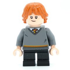 Minifigurka LEGO Ron Weasley, Gryffindor Sweater, Short Legs