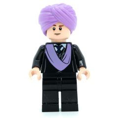 Minifigurka LEGO Professor Quirinus Quirrell (Voldemort), Medium Lavender Turban, Black Suit