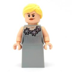Minifigurka LEGO Fleur Delacour, Light Bluish Gray Dress