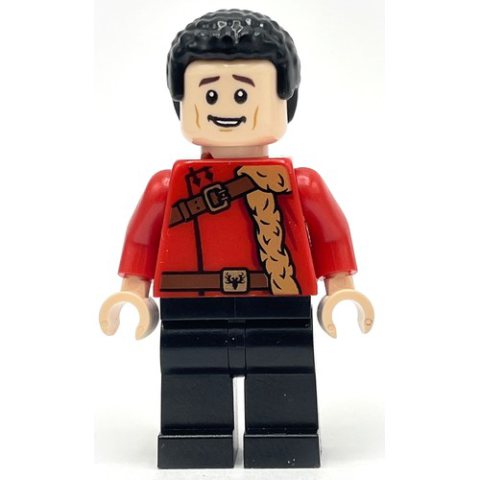 Minifigurka LEGO Viktor Krum, Red Jacket with Straps