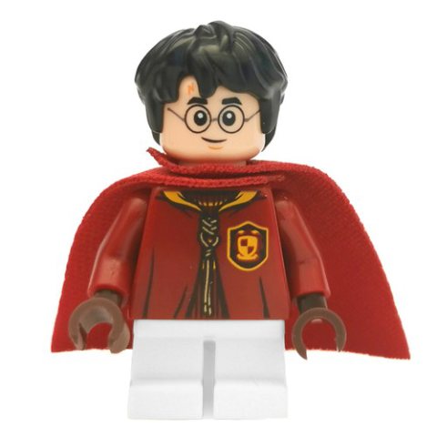 Minifigurka LEGO Harry Potter, Dark Red and White Quidditch Uniform, Short Legs