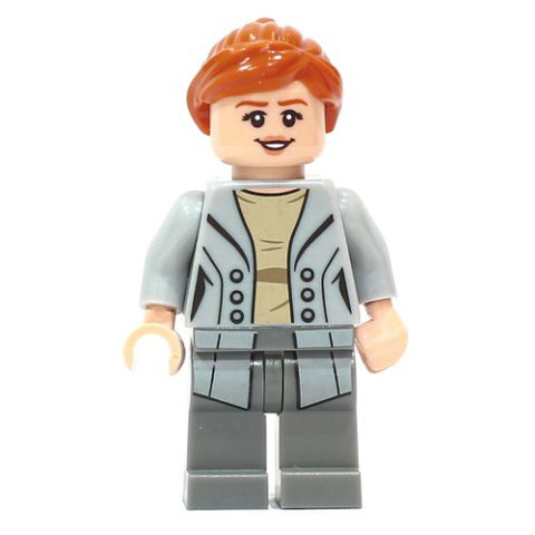 Minifigurka LEGO Claire Dearing in Long Light Bluish Gray Coat