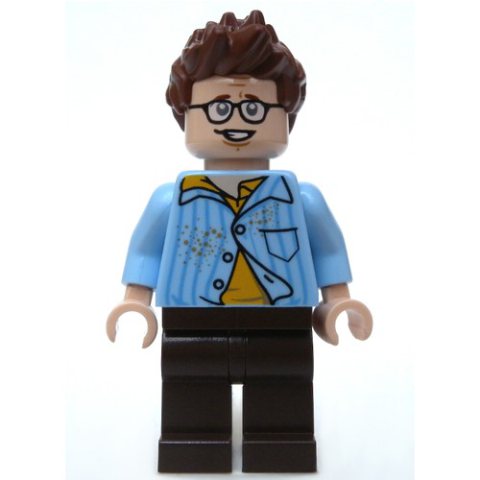 Minifigurka LEGO Louis Tully in Bright Light Blue Shirt