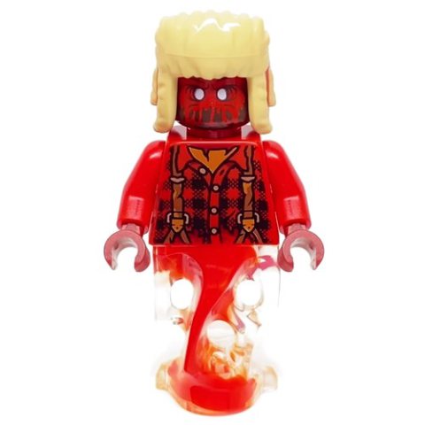 Minifigurka LEGO Axel Chops (3626c Head)