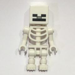 Minifigurka LEGO Skeleton, Square Skull (60115 Torso)
