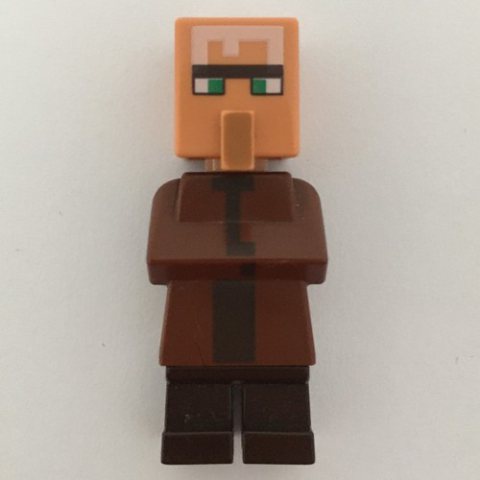 Minifigurka LEGO Villager, Reddish Brown