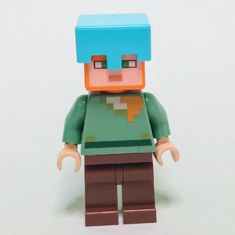 Minifigurka LEGO Alex with Medium Azure Helmet