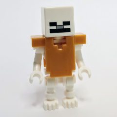 Minifigurka LEGO Skeleton, Square Skull, Pearl Gold Armor