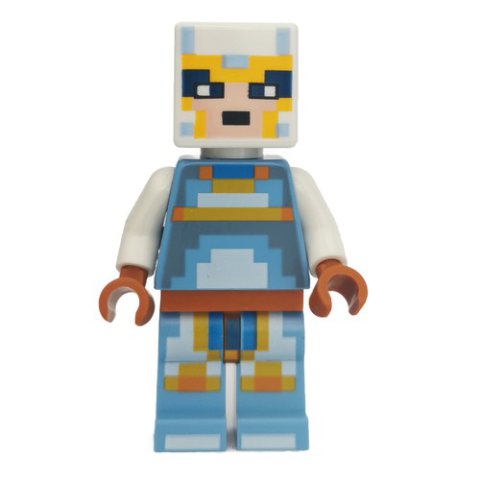 Minifigurka LEGO Skull Arena Player, Medium Blue