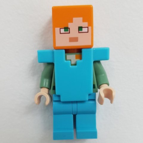 Minifigurka LEGO Alex in Medium Azure Armor