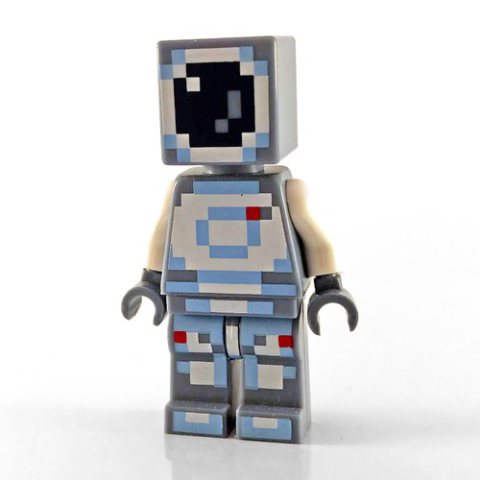 Minifigurka LEGO Skin, Bright Light Blue