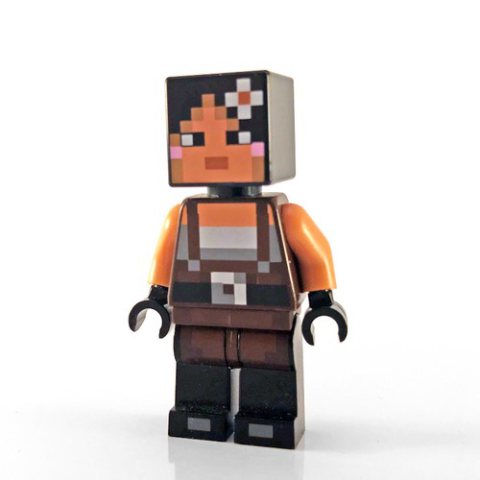 Minifigurka LEGO Skin, Female with Flower in Hair