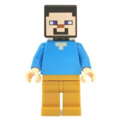 Minifigurka LEGO Steve with Pearl Gold Legs