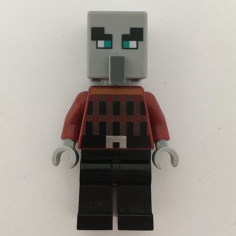 Minifigurka LEGO Pillager, Black Legs, Wide Eyes