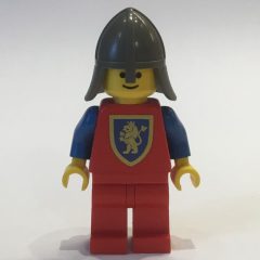 Minifigurka LEGO Knight (Crusader Lion) - Red Legs, Dark Gray Neck-Protector
