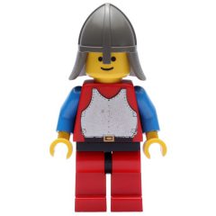 Minifigurka LEGO Knight (Breastplate on Red) - Red Legs, Neck-Protector