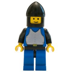 Minifigurka LEGO Knight (Breastplate on Blue) - Blue Legs, Chin-Guard
