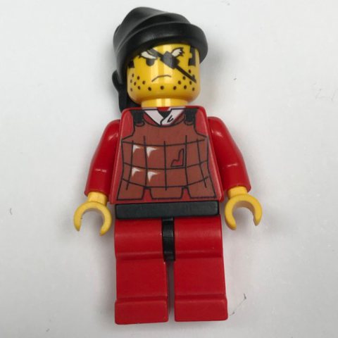 Minifigurka LEGO Robber, Printed Brown Armor