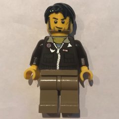 Minifigurka LEGO Jake Raines in Reddish Brown Jacket