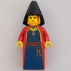 Minifigurka LEGO Maiden (Knights Kingdom I) - Black Cone Hat