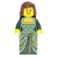 Minifigurka LEGO Maiden (Kingdoms) - Reddish Brown Hair