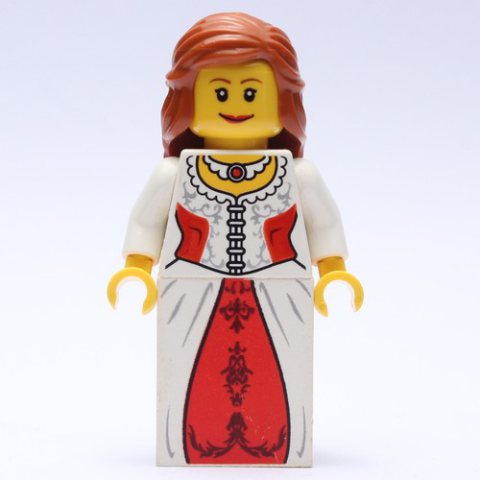 Minifigurka LEGO Maiden (Kingdoms) - Dark Orange Hair