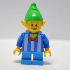 Minifigurka LEGO Elf, Blue and White Stripes Shirt