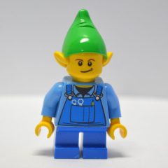 Minifigurka LEGO Elf, Blue Overalls