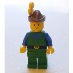 Minifigurka LEGO Forestman (Forestmen) - Blue, Yellow Triple-Plume