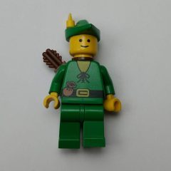 Minifigurka LEGO Forestman Archer (Forestmen) - Yellow, Yellow Plume