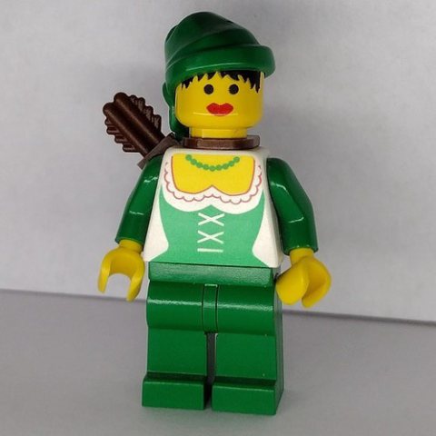 Minifigurka LEGO Forestwoman Archer (Forestmen)
